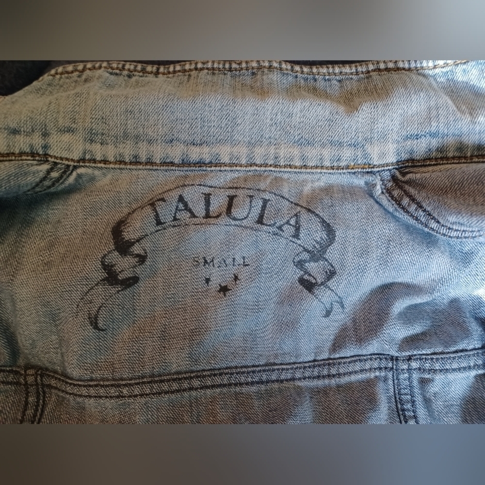 Talula Vintage Light Blue Denim Jacket - Picture 2 of 16